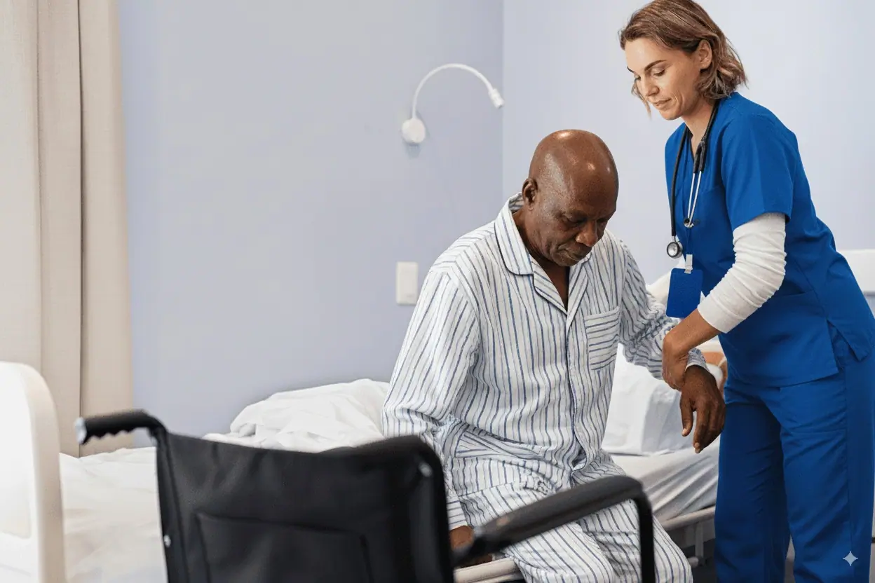 Bed to Wheelchair Transfer